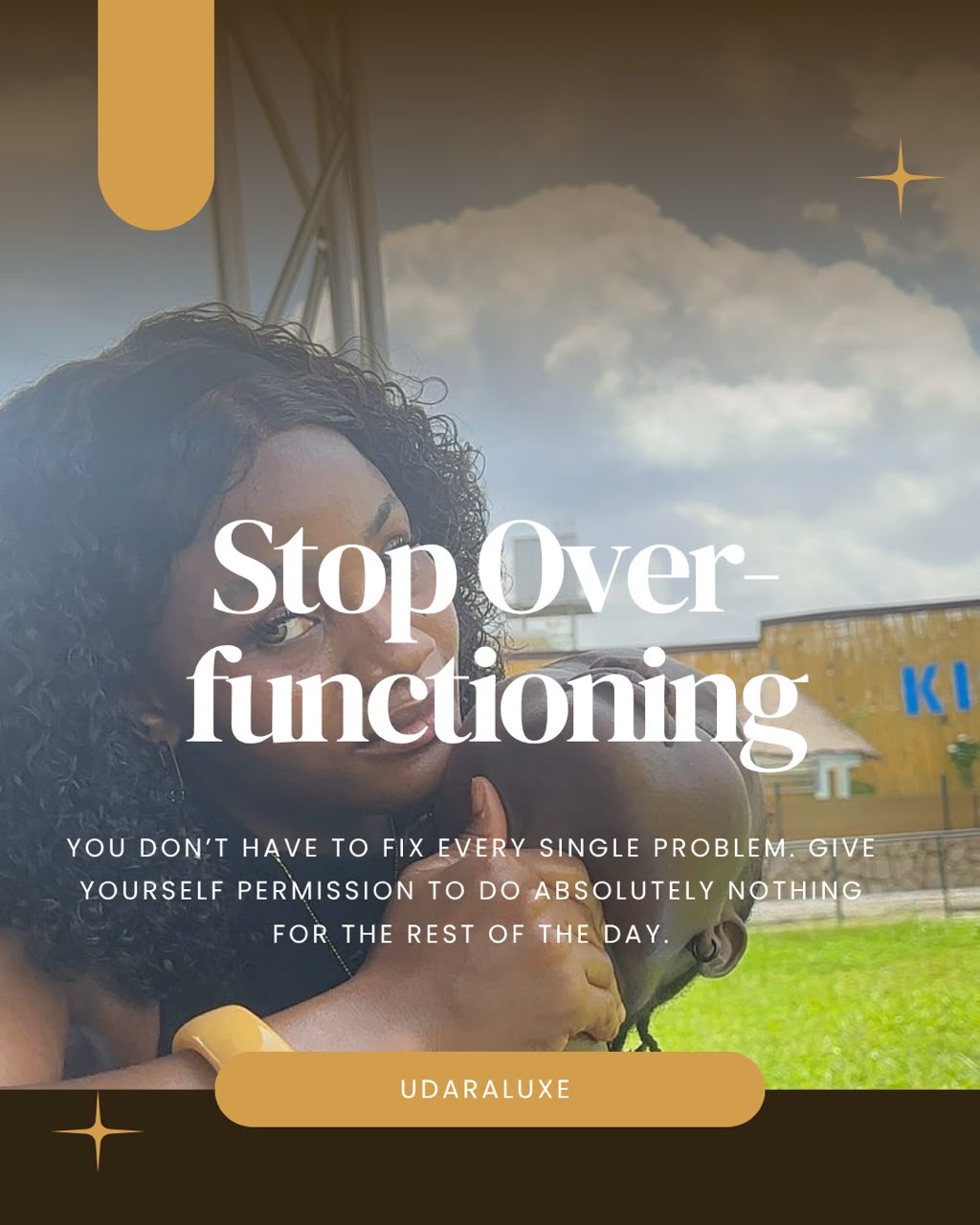 Stop over-functioning