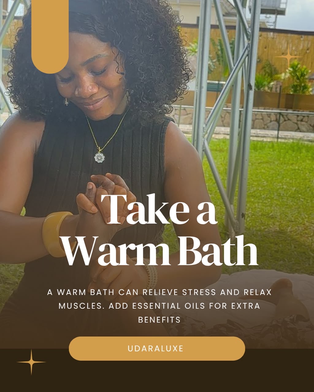 Take a warm bath